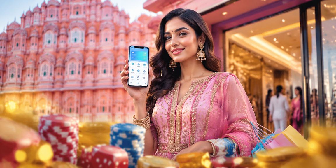 Mobile payment and slot play in Jaipur with local smartphone